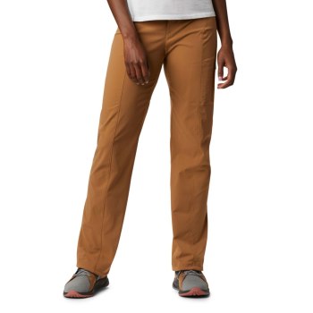 Columbia Just Right Straight Leg, Pantalones Marrom Para Mujer | 735014-DFG